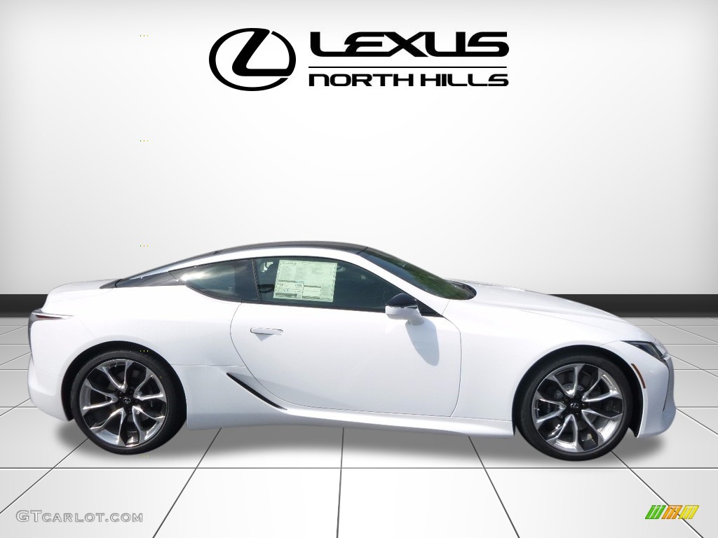 2018 LC 500 - Ultra White / Rioja Red photo #2