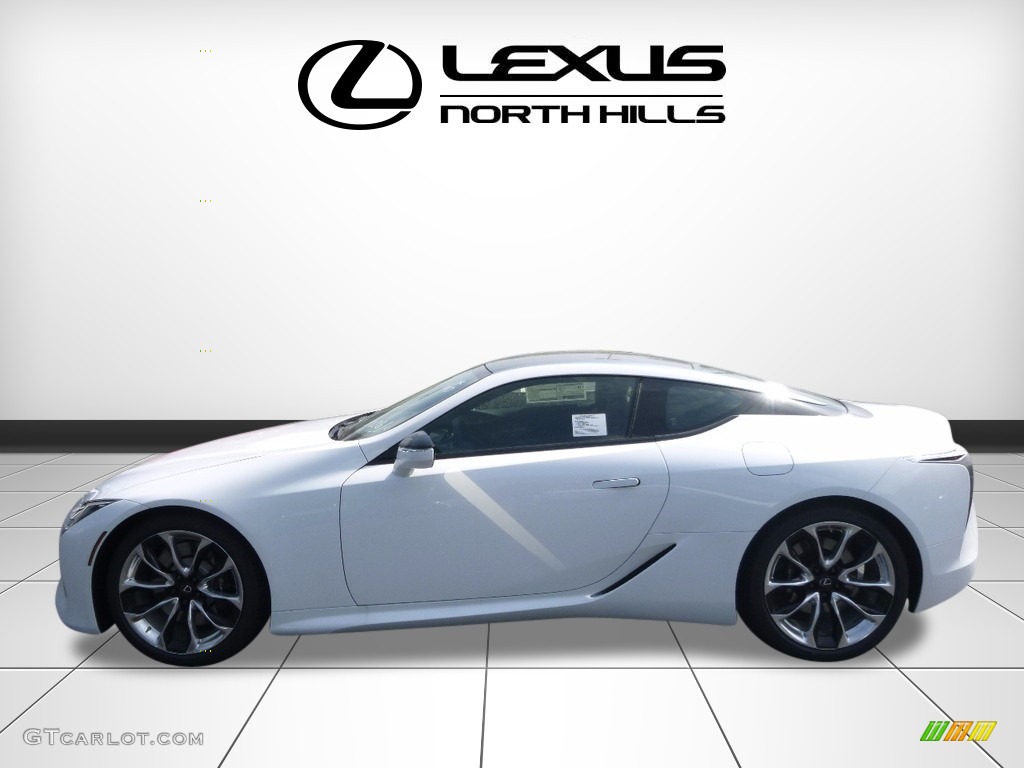 2018 LC 500 - Ultra White / Rioja Red photo #3