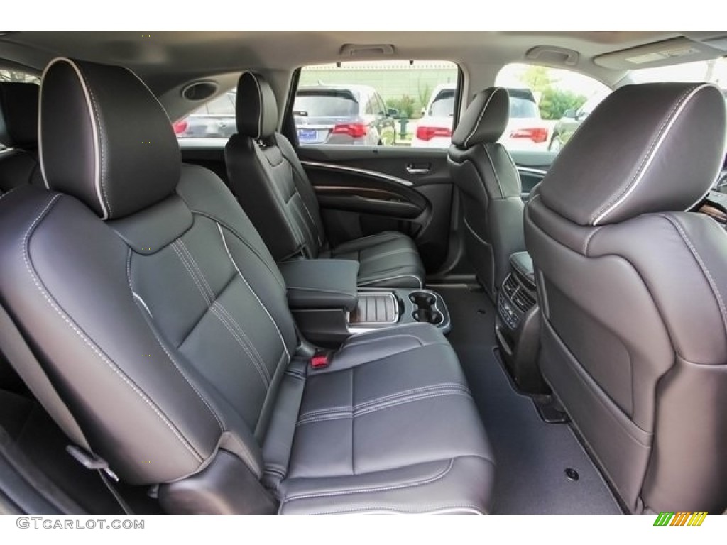 2017 Acura MDX Sport Hybrid SH-AWD Rear Seat Photos