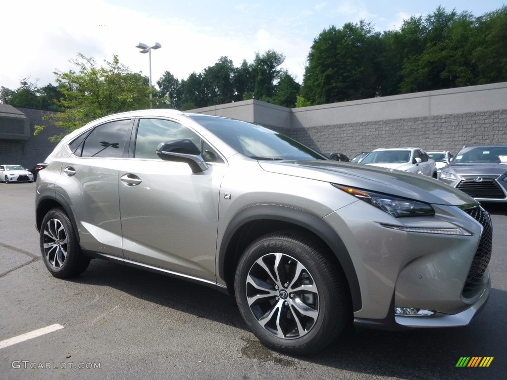 2017 NX 200t F Sport AWD - Atomic Silver / Black photo #1