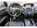 Ebony 2017 Acura MDX Sport Hybrid SH-AWD Dashboard