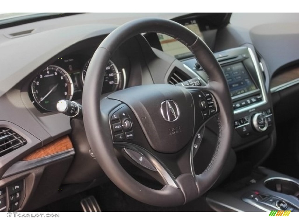 2017 Acura MDX Sport Hybrid SH-AWD Steering Wheel Photos