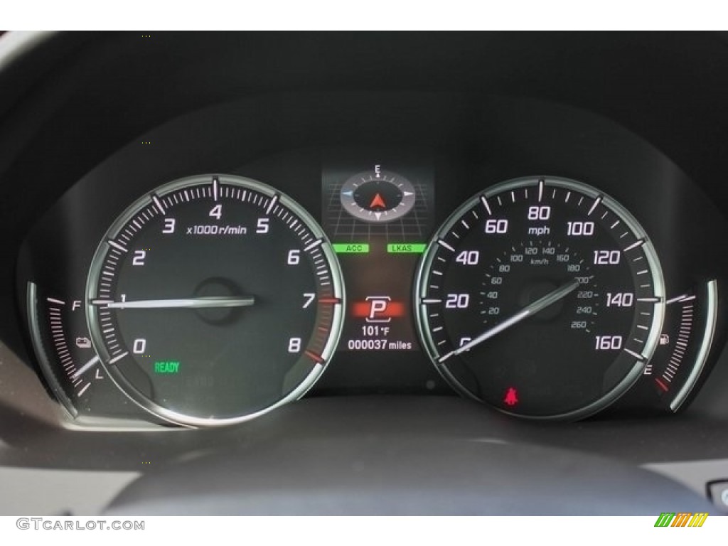 2017 Acura MDX Sport Hybrid SH-AWD Gauges Photos
