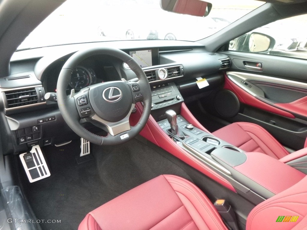 Rioja Red Interior 2017 Lexus RC 300 F Sport AWD Photo #121273752