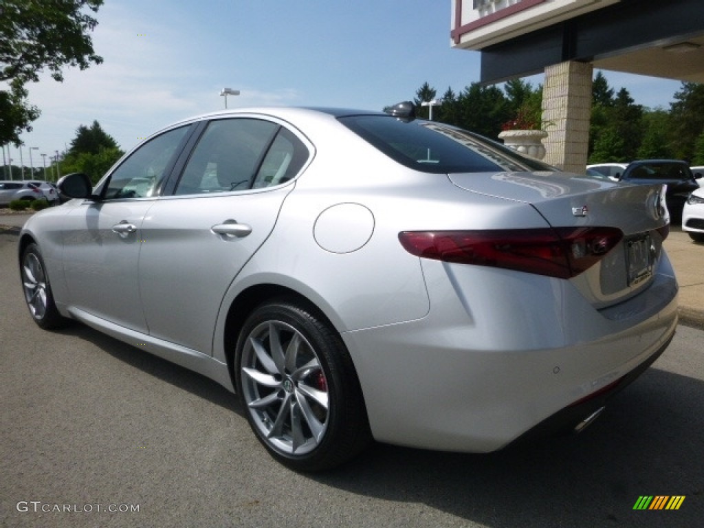 2017 Giulia AWD - Silverstone Gray Metallic / Black photo #5