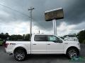 2017 White Platinum Ford F150 Lariat SuperCrew 4X4  photo #6