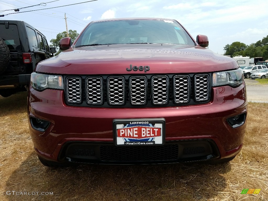 2017 Grand Cherokee Laredo 4x4 - Velvet Red Pearl / Black photo #2