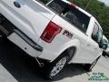 White Platinum - F150 Lariat SuperCrew 4X4 Photo No. 38