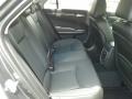 2017 Chrysler 300 Black Interior Rear Seat Photo