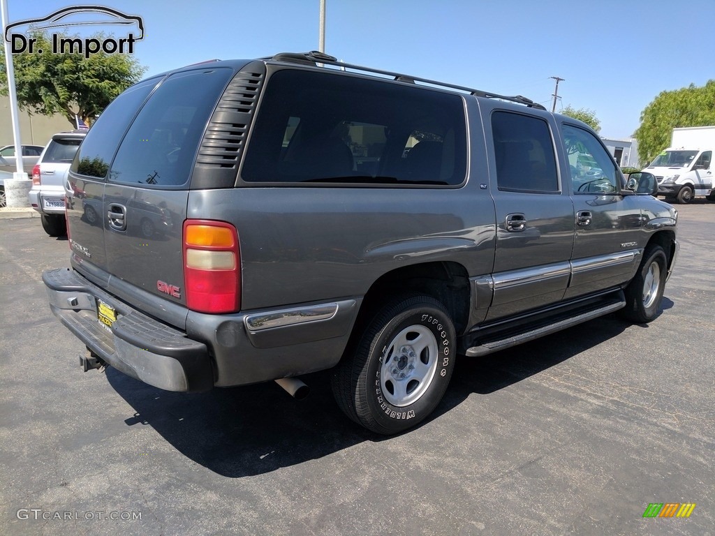 2001 Yukon XL SLT 4x4 - Summit White / Medium Dark Pewter/Shale photo #5