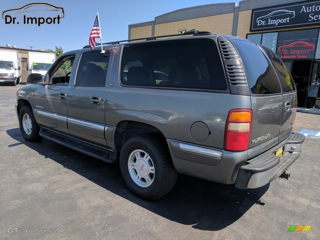 2001 Yukon XL SLT 4x4 - Summit White / Medium Dark Pewter/Shale photo #7