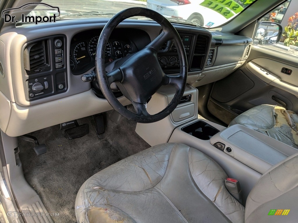 2001 Yukon XL SLT 4x4 - Summit White / Medium Dark Pewter/Shale photo #11