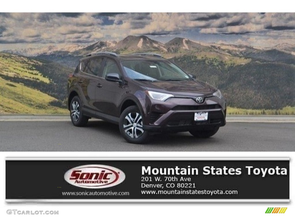 2017 RAV4 LE AWD - Black / Black photo #1