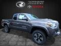 2017 Magnetic Gray Metallic Toyota Tacoma TRD Sport Access Cab 4x4  photo #1