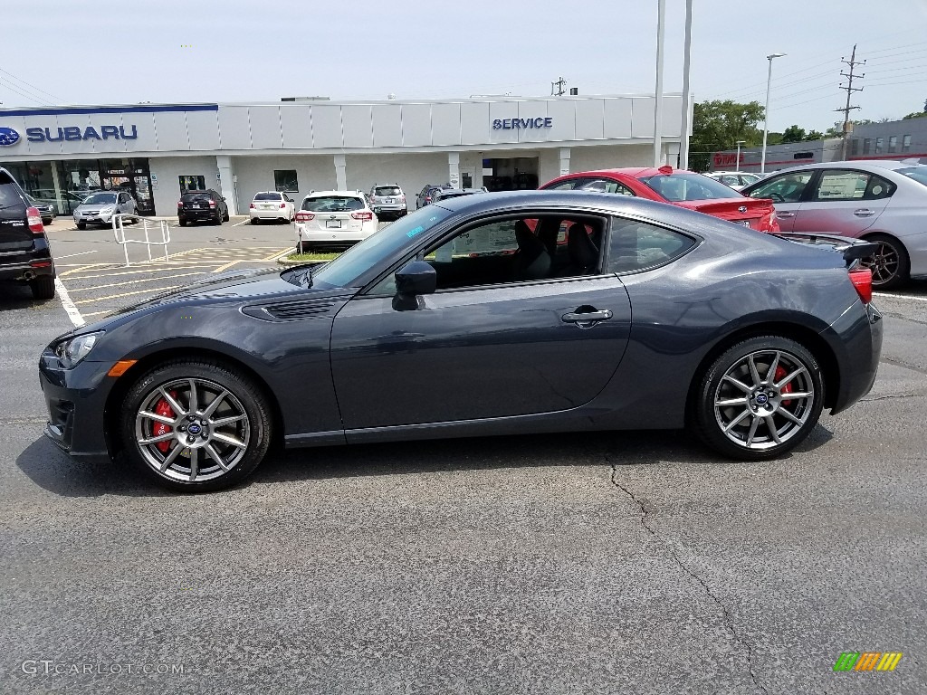 2017 BRZ Limited - Dark Gray Metallic / Black photo #3