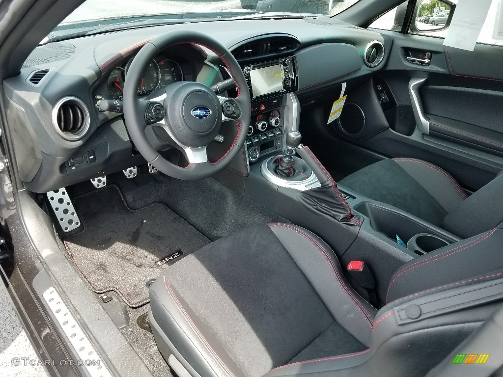 Black Interior 2017 Subaru BRZ Limited Photo #121284788