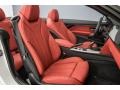 Coral Red Front Seat Photo for 2017 BMW 4 Series #121285169