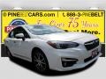 Crystal White Pearl 2017 Subaru Impreza 2.0i Limited 4-Door