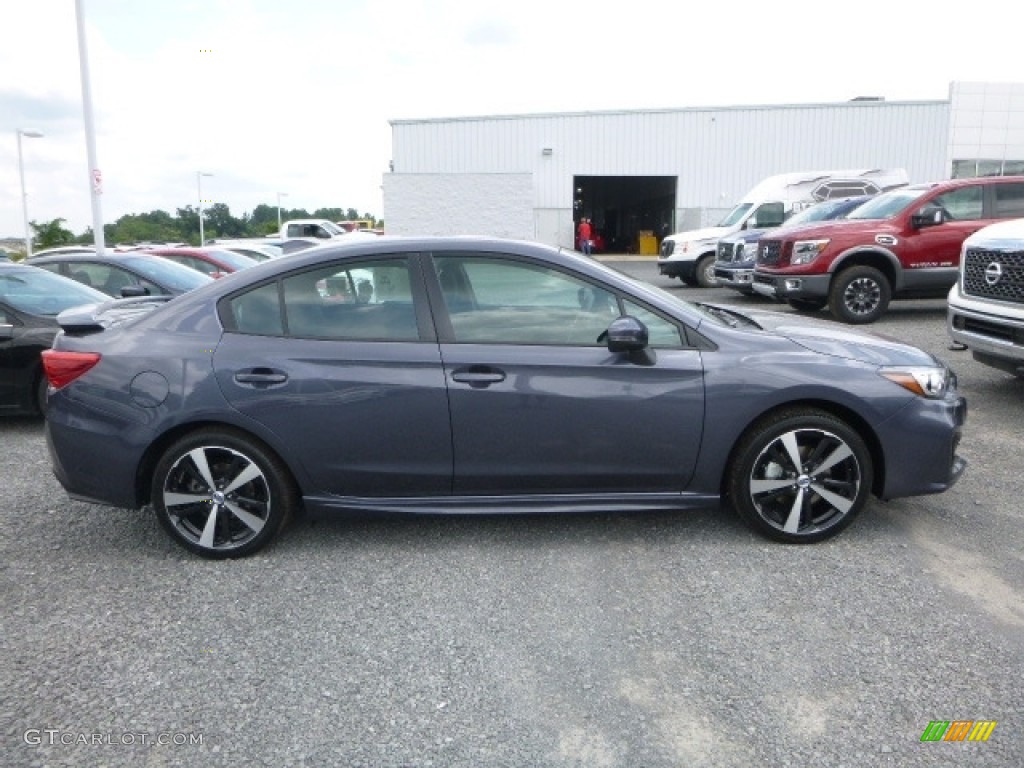 2017 Impreza 2.0i Sport 4-Door - Carbide Gray Metallic / Black photo #3