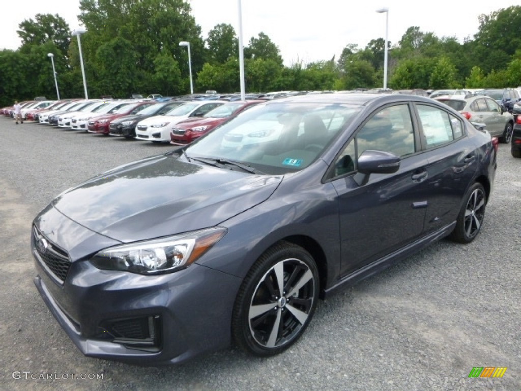2017 Impreza 2.0i Sport 4-Door - Carbide Gray Metallic / Black photo #8