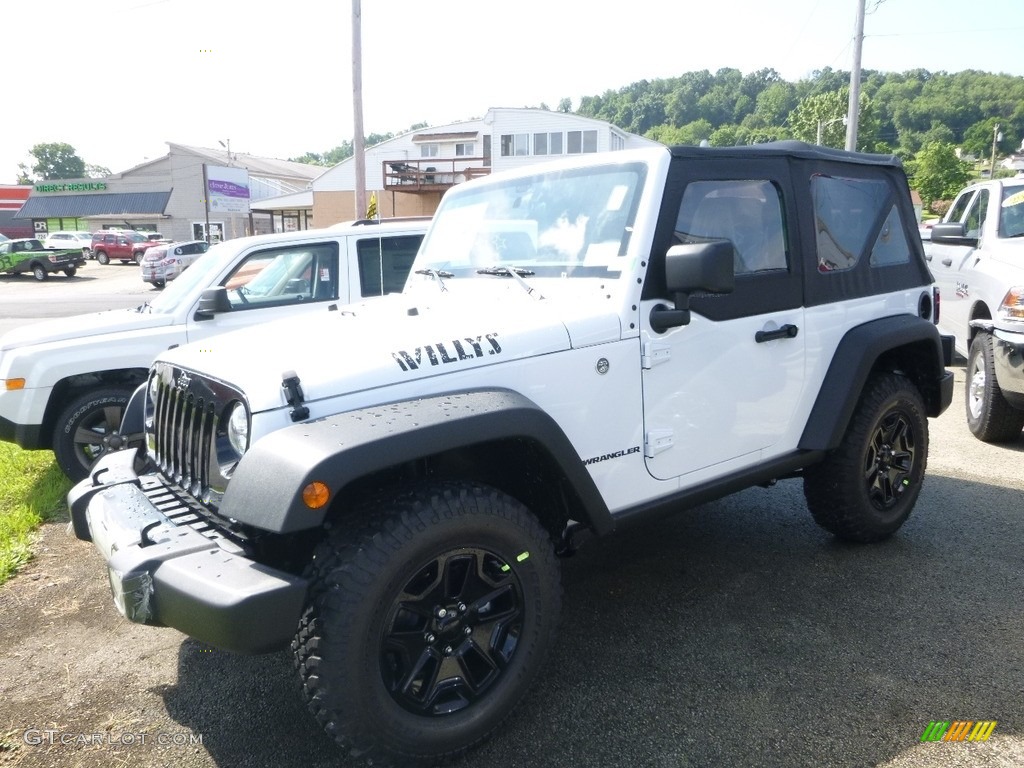2017 Wrangler Sport 4x4 - Bright White / Black photo #1