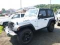 2017 Bright White Jeep Wrangler Sport 4x4  photo #1