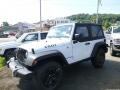 2017 Bright White Jeep Wrangler Sport 4x4  photo #2