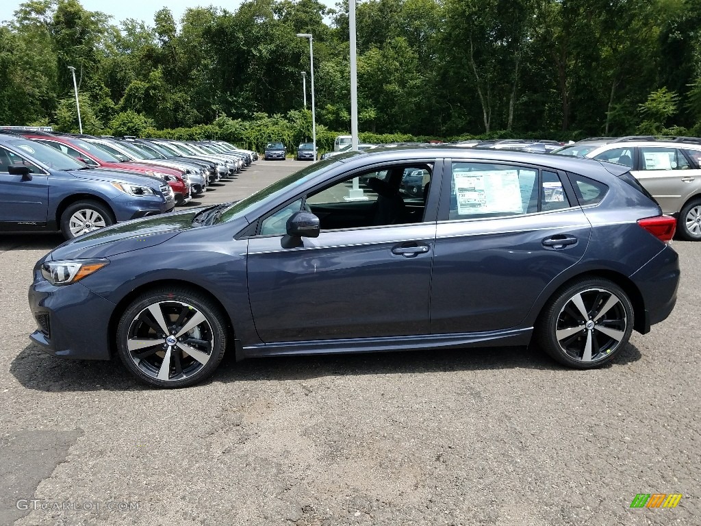 2017 Impreza 2.0i Sport 5-Door - Carbide Gray Metallic / Black photo #3
