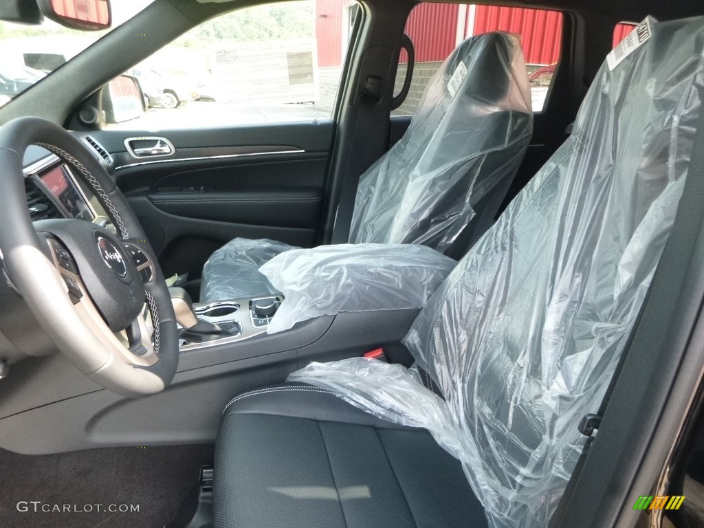 2017 Grand Cherokee Limited 4x4 - Diamond Black Crystal Pearl / Black photo #14