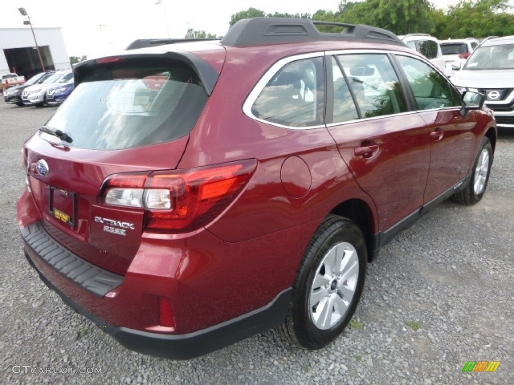 2017 Outback 2.5i - Venetian Red Pearl / Slate Black photo #16