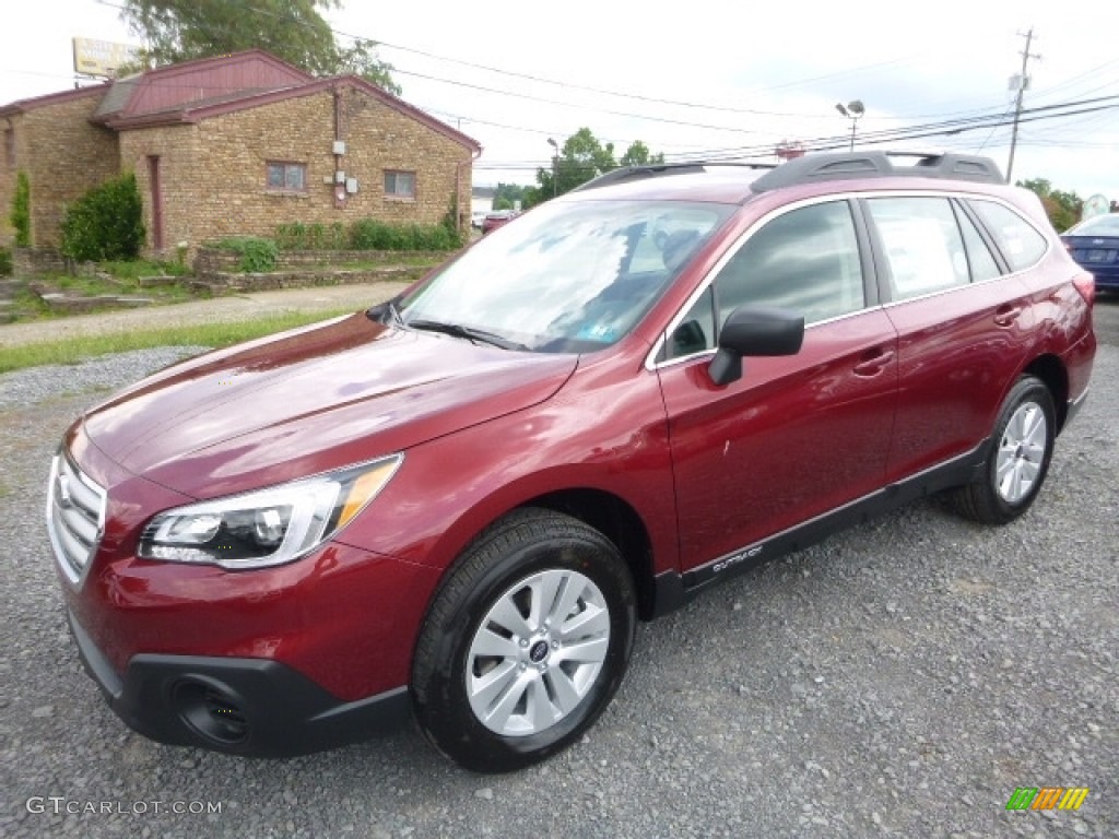 2017 Outback 2.5i - Venetian Red Pearl / Slate Black photo #20