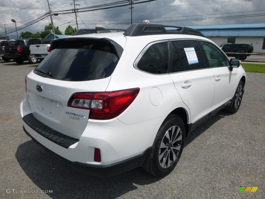 2017 Outback 2.5i Limited - Crystal White Pearl / Warm Ivory photo #8