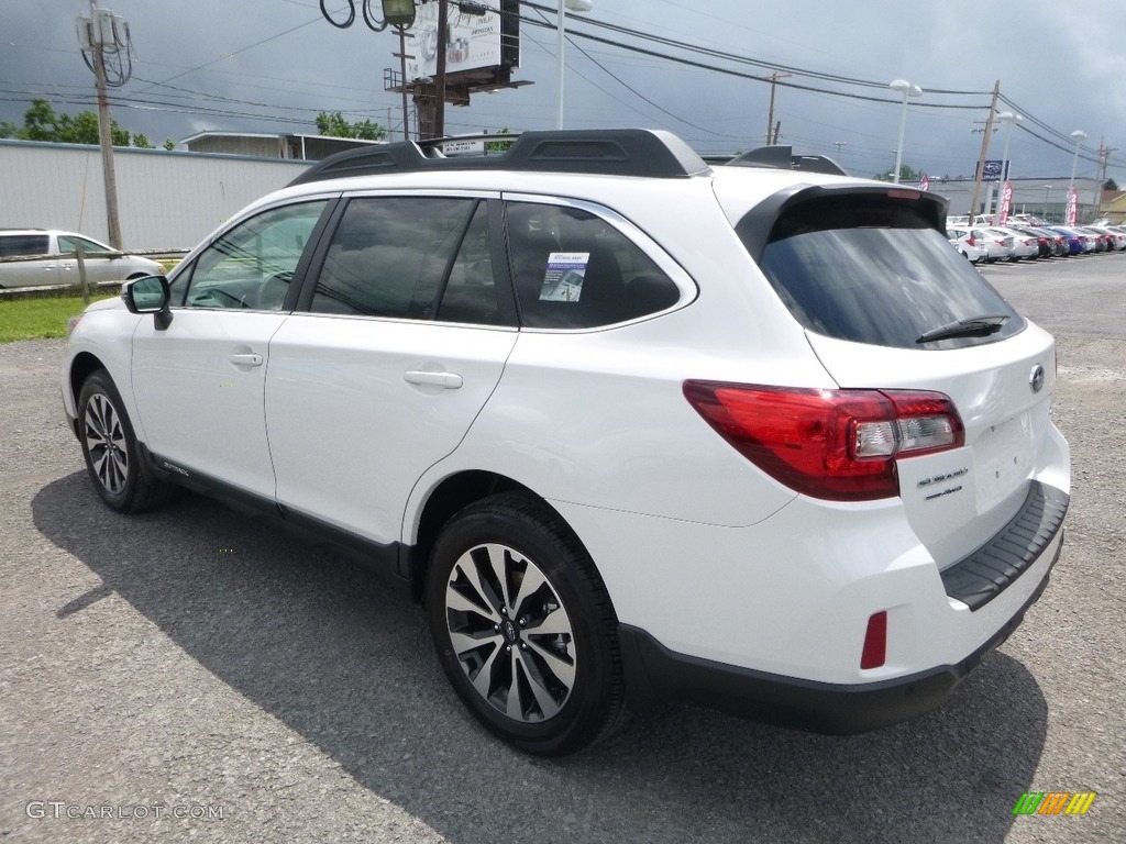 2017 Outback 2.5i Limited - Crystal White Pearl / Warm Ivory photo #10