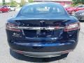 2014 Blue Metallic Tesla Model S   photo #4