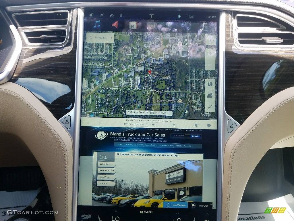 2014 Tesla Model S Standard Model S Model Navigation Photo #121294790