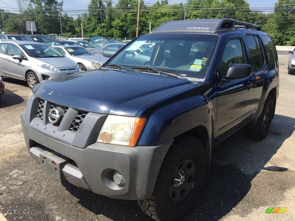 2007 Xterra Off Road 4x4 - Midnight Blue Metallic / Charcoal photo #11