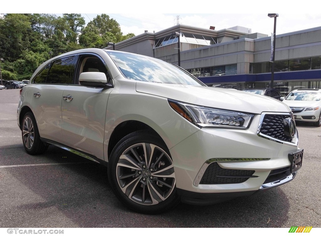 White Diamond Pearl Acura MDX