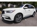 White Diamond Pearl - MDX Technology SH-AWD Photo No. 7