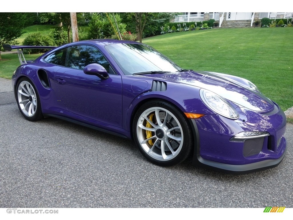 2016 911 GT3 RS - Ultraviolet / Black photo #8