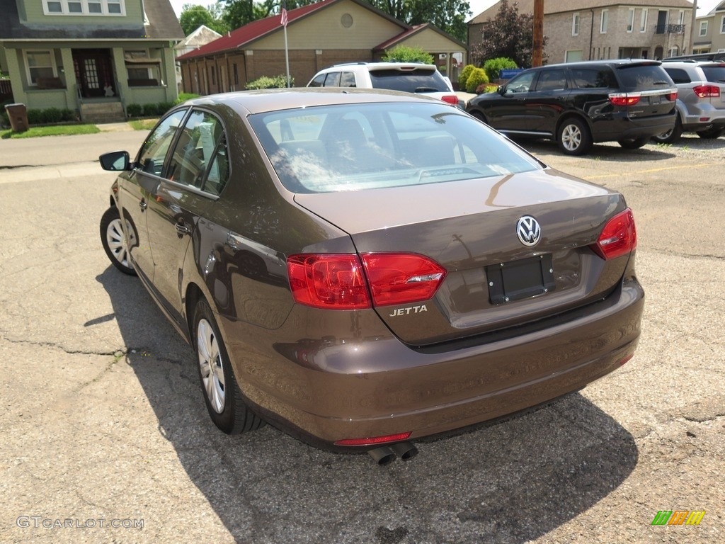 2014 Jetta S Sedan - Toffee Brown Metallic / Latte Macchiato photo #7