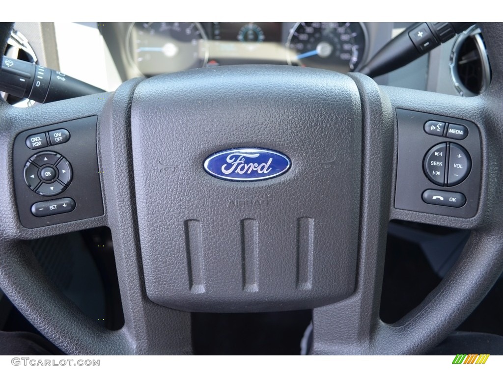 2016 F250 Super Duty XLT Super Cab 4x4 - Magnetic Metallic / Steel photo #18