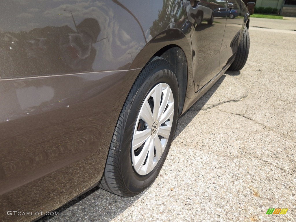 2014 Jetta S Sedan - Toffee Brown Metallic / Latte Macchiato photo #19