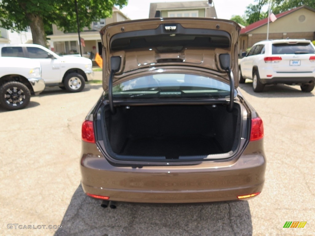 2014 Jetta S Sedan - Toffee Brown Metallic / Latte Macchiato photo #20