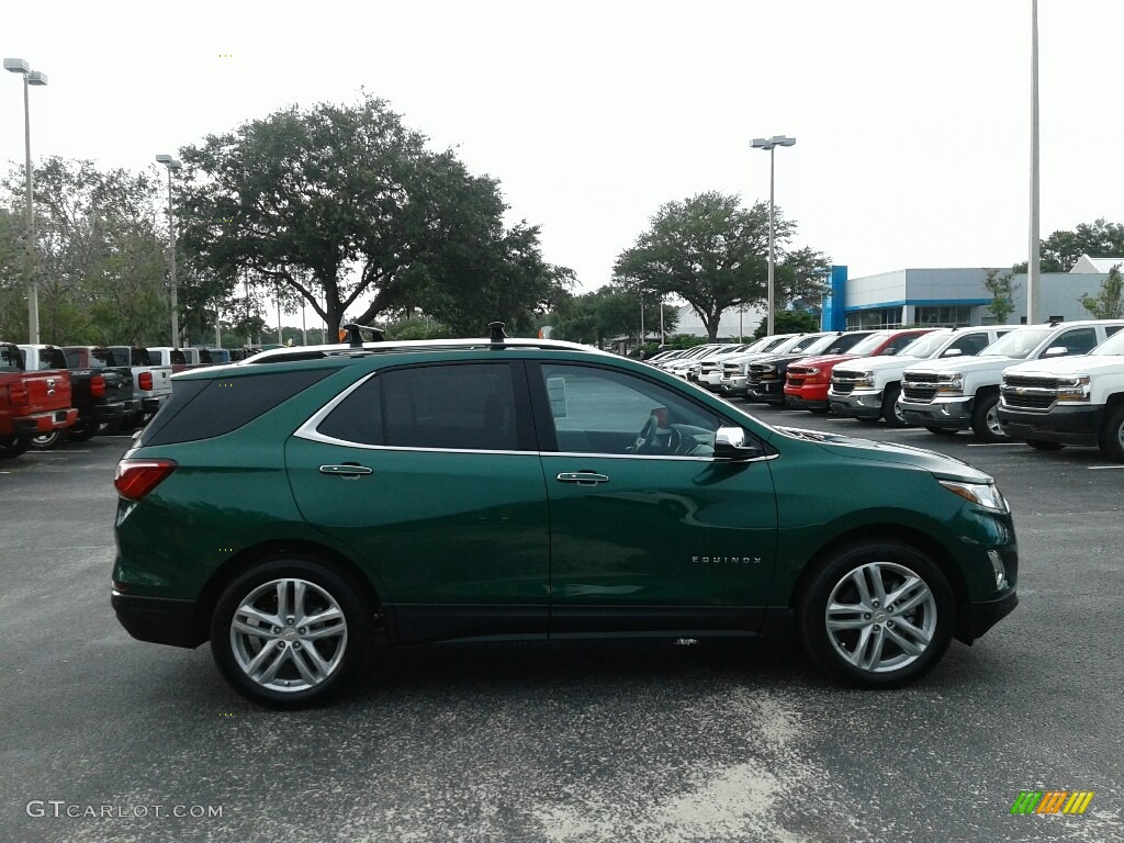 2018 Equinox Premier - Ivy Metallic / Medium Ash Gray photo #6