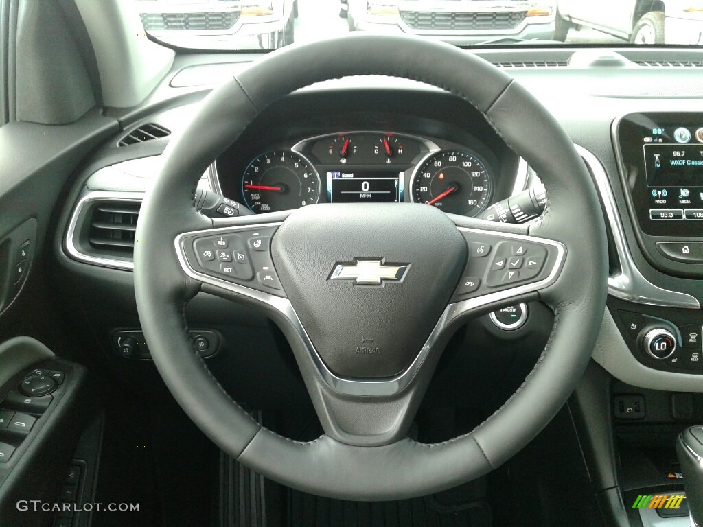 2018 Chevrolet Equinox Premier Medium Ash Gray Steering Wheel Photo #121304247