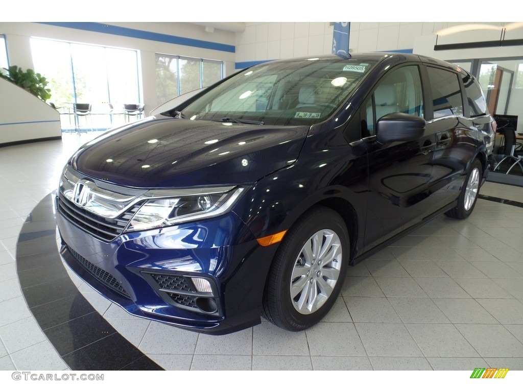 Obsidian Blue Pearl 2018 Honda Odyssey LX Exterior Photo #121304290