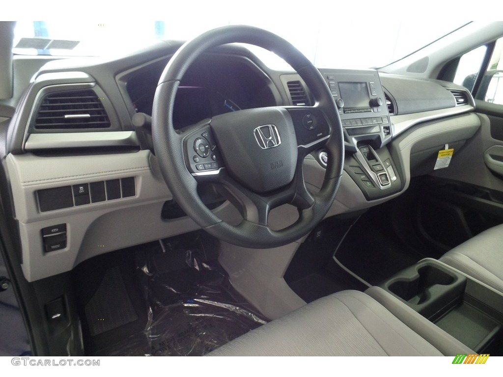 2018 Odyssey LX - Obsidian Blue Pearl / Gray photo #8