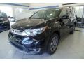 2017 Crystal Black Pearl Honda CR-V EX AWD  photo #1