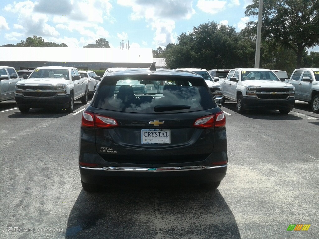 2018 Equinox LS - Nightfall Gray Metallic / Medium Ash Gray photo #4