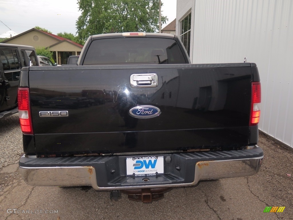 2004 F150 XLT SuperCab 4x4 - Black / Medium Graphite photo #9